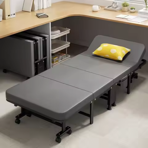 1 Dust Cover for a Folding Bed or 1 Folding Bed, Multifunctional Tech Fabric with High-Density Foam 