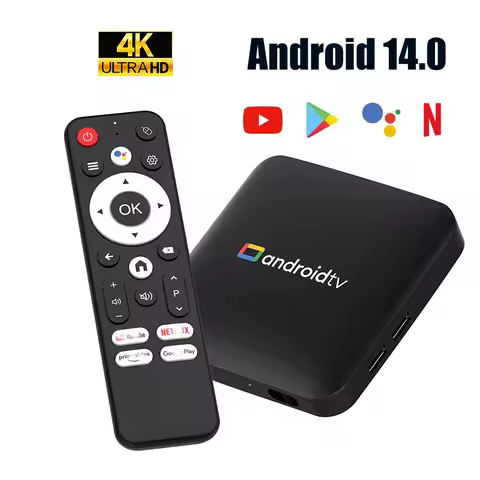Android 14.0 Smart TV Box H96 MAX S905L3 2.4G 5G Wifi 4K HD Voice Remote Media Player Home Android S