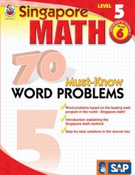 Thank you for choosing ! Singapore Math 70 Must-Know Word Problems Level 5 (Singapore Math 70 Must K