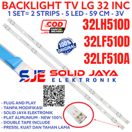 BACKLIGHT LED TV LG 32 INC 32LH510 32LF510 D 32LH510 D 32LF510 32LH510D 32LF510D 32LF510A LAMPU BL 5