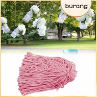 【Buran】Natural Cotton Twisted Cord Rope DIY Craft Macrame String 5mm*90m