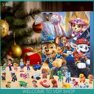 Christmas Advent Calendar PAW Patrol Themed Figures Toys 24 Days Countdown Surprise Random Inside Bo