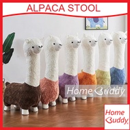 ★SG★ Gift Idea! Alpaca Stool. 105cm. Alpaca Chair. Stocks SG. HomeBuddy. Housewarming gift. Birthday. Christmas gift.