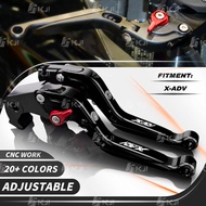 For Honda X-ADV 750 XADV 750 Brake Lever Set Adjustable Folding Handle Levers Accessories Parts