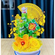 Water tower candy decoration clay spray accessories 2026