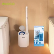 ECOCO Disposable Toilet Brush - flexible silicone toilet Brush, toilet Brush, bathroom cleaner, Disp