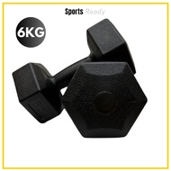 Hexagon Toning Dumbbell Set 3kg x 2pcs