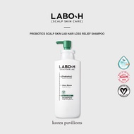 [LABO-H] Probiotics Scalp Skin Lab Shampoo, 400ml (Sensitive Derma/Cooling/Strengthening)