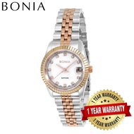 [Official Warranty] Bonia BNB10550-3617 Women's Elegance 32Mm Stainless Steel Strap Watch