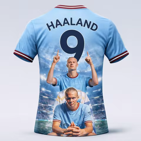 Haaland Commemorative Jersey 2026 for Men Stylish Superstar Collection Perfect for Outdoor Training 