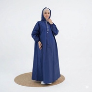 Jas Hujan GAMIS bahan PVC Tebal lentur ringan