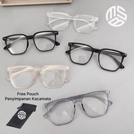 Transparent Glasses Computer Glasses Frame - Square Glasses Transparent Frame Computer Glasses Frame