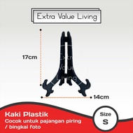Kaki Piring Hias / Frame Stand / Frame Stand Kaki Bingkai sz S Kaki Pajangan Kaki Foto Frame
