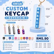 Keychain Nama Custom Clicky MY🇲🇾