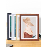 Solid Wood Picture Frame Wall Hanging Frame Mounting a34Sketch4K8Custom Poster Photo Frame Puzzle Ou