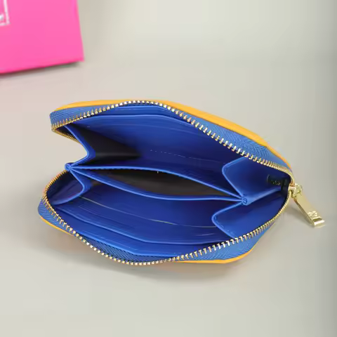 PG 2025 Classic Retro Fashion Wallet Universal Men's And Women's Letter Print Portable Card Holder Z