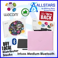 (ALLSTARS) Wacom Intuos Medium Bluetooth Creative Pen Tablet (Black : CTL-6100WL/K0-C / Berry : CTL-