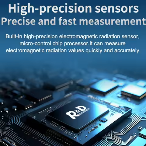 A20F-3-In-1 Electromagnetic Field Radiation Detector Tester EMF Meter Multifunctional Portable Radio