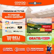 NEW COOCAA TV 50 inch Y65 - GOOGLE TV-4K UHD-Dolby Audio - Eye Care - HDR10 - Find Remote - (COOCAA