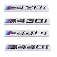 BMW 4 Series Rear Emblem M430i M440i  Letter Car Rear Trunk Emblem M430 M440
