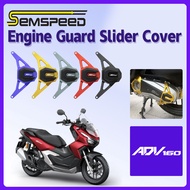 【SEMSPEED】For ADV160 ADV 160 2022-2024 Motorcycle Engine Guard Slider Cover Engine Protector