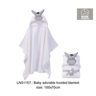 Chăn ủ choàng lông hình thú BEBE comfort cho bé sơ sinh
