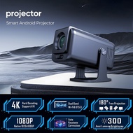 V1 Projector 1080P HD 4K Android Same Screen HY500 Projector Household Outdoor Portable