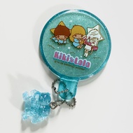 🇯🇵 Little Twin Stars Glittery Sparkling Y2K Vintage Sario Japan Mini Mirror Keychain 中古日本雙星仙子雙子星閃粉迷你