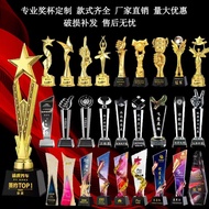 Resin trophies customized trophies crystal awards employees students competition appreciation awards