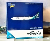 GeminiJets 1:400,飛機模型, Alaska Airlines oneworld 阿拉斯加航空  B737-900ER,GJASA2025