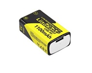 9v可充電電池 Type-c充電 1100mAh 9V 6F22 Rechargeable Batteries (1100mAh) USB TYPE-C 充電電池 9V款 6F22 方形電池 萬用表 