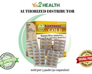 Xanthone Plus Gold-Sold per 5 pads/50 capsules