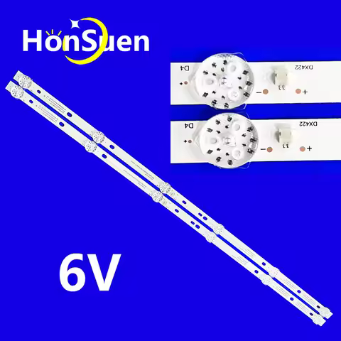 LED strip 6 Lamp for JL.D32061330-006GS-M_V01 32N1 Ptv32t10 Ptv32t10edp SMX32P28NF 32DM6600 SW-LED32
