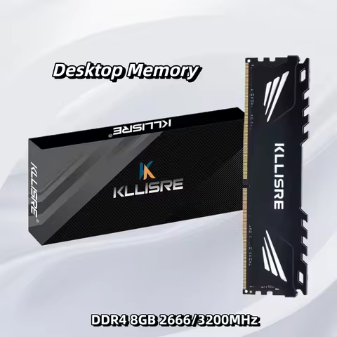 Kllisre Memory DDR4 8GB 2666MHz 8G 3200MHz Desktop RAM Dimm High Compatible Memória