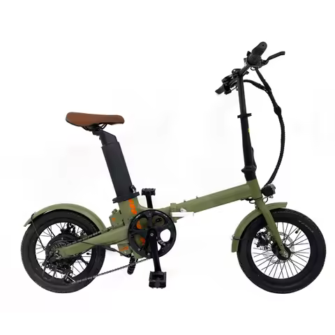 Wholesale Only 36V 250W Electric Bike 16 Inch Foldable Electric Bicycle Steel Frame E-bike