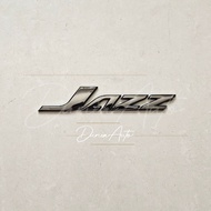 Black Chrome Logo Emblem with Jazz GE8 Writing