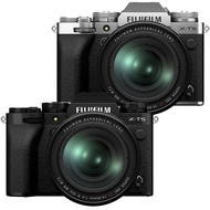FUJIFILM 富士 X-T5 + XF 16-80mm F4R OIS WR 數位相機  APS-C片幅機 公司貨/ 銀色