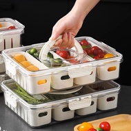 Fruit Containers for Fridge Fridge Organizer for Home Kicthen Cabinet Food