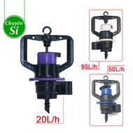 [Sỉ liên hệ] 100 béc tưới gốc bù áp AQ206PC lưu lượng 20 lít/giờ 50 lít/giờ 95 lít/giờ - béc tưới ph