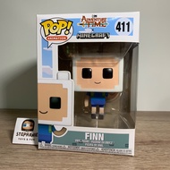 Funko POP Animation (CN) Adventure time Minecraft-Finn (411)