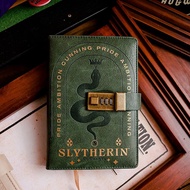 Genuine password lock notebook, Hogwarts castle notebook, Slytherin notebook