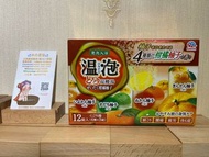 日本EARTH柑橘柚子碳酸沐浴鹽