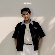 ❗️[ส่งเร็ว กทม. 1 วัน]❗️HOMEBOY เสื้อเชิ้ตทรง crop รุ่น HB.FEELINGS.GUY.CROPPED.SHIRTS