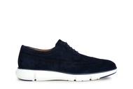 GEOX Men Adacter F Suede Lace Up Shoes - Navy U35B6B-00022-C4002S3