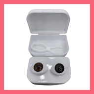 Case display eyes contact lens 2 clour Bekas lens