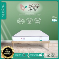 ( Free Delivery ) Naptural - EcoRest ( Super Single Mattress / Tilam )(8 Inch) Direct From Factory