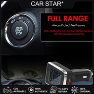 [Free Shipping] Wireless Car TPMS Tire Pressure Monitor 4 External Sensors LCD Warning Alarm