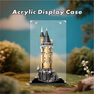 Lego Acrylic Display Box for 76430 Hogwarts Owlery Popmart Labubu Zimomo Kotak Pameran Harry Potter 