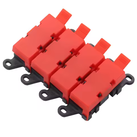 3/4/5/6 Way Car Midi Fuse Box Block Holder 200A Multi-Pole Fuse Block Marine SUV BDFS MIDI Fuse Hold