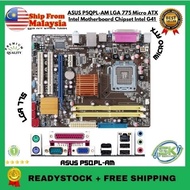 ASUS P5QPL-AM LGA 775 Micro ATX Intel Motherboard Chipset Intel G41